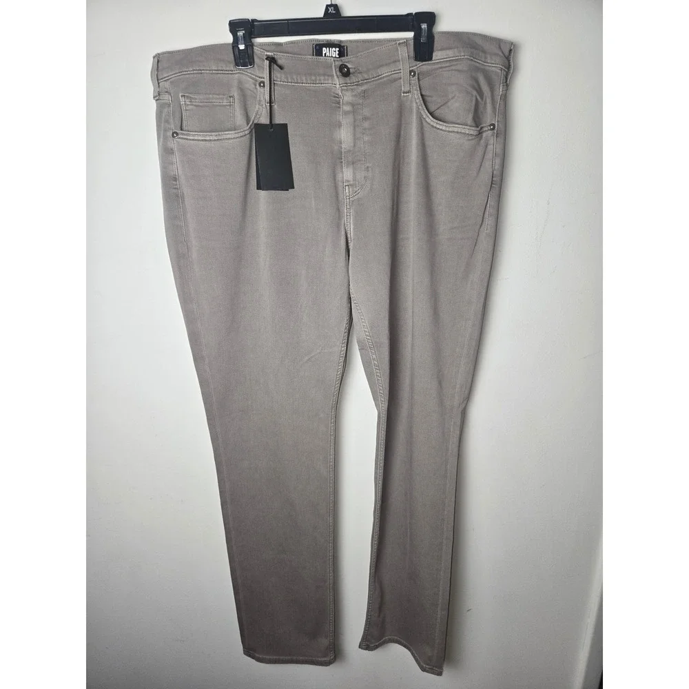 PAIGE FEDERAL Slim Straight‎ Jeans Pants MENS SIZE 40 Vintage Murky Mist